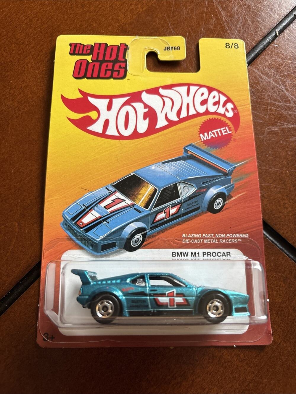 Hot Wheels The Hot Ones Series #8 BMW M1 PROCAR Diecast New Blue 2025
